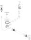 Afloopgarnituur 1x3,5" met afstandsbediening verborgen overloop C-overflow  horizontaal InFino