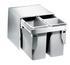 BLANCO SELECT LUXON 45/3 until April 2009, plastic, stainless steel, 450 mm min. cabinet size