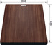 Compound chopping board, nutwood compound
