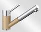 BLANCO ANTAS-S, brass Ceramic-Look dual finish, cashmere/chrome, High Pressure