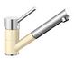 BLANCO ANTAS-S, brass Ceramic-Look dual finish, vanilla/chrome, High Pressure