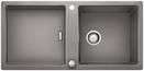 BLANCO ADON XL 6 S, SILGRANIT, alu metallic, with drain remote control, with accessories, reversible, 600 mm min. cabinet size