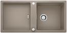BLANCO ADON XL 6 S, SILGRANIT, tartufo, with drain remote control, with accessories, reversible, 600 mm min. cabinet size