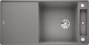 BLANCO AXIA III XL 6 S-F, SILGRANIT, alu metallic, incl. cutting board glass, reversible, 600 mm min. cabinet size