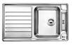 BLANCO AXIS 45 S, Stainless steel satin polish, with drain remote control, reversible, 450 mm min. cabinet size