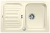 BLANCO CLASSIC 45 S-F, SILGRANIT bis 10-2014, jasmin, mit Ablauffernbedienung, reversibel, 450 mm Untermaß