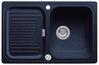 BLANCO CLASSIC 45 S-F, SILGRANIT bis 10-2014, nachtblau, mit Ablauffernbedienung, reversibel, 450 mm Untermaß