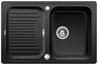 BLANCO CLASSIC 45 S-F, SILGRANIT bis 10-2014, anthrazit, mit Ablauffernbedienung, reversibel, 450 mm Untermaß