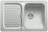 BLANCO CLASSIC 45 S-F, SILGRANIT until 10-2014, greystone, with drain remote control, reversible, 450 mm min. cabinet size