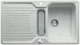 BLANCO CLASSIC 5 S-F, SILGRANIT until 10-2014, greystone, with drain remote control, with colander, reversible, 500 mm min. cabinet size