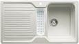 BLANCO CLASSIC 5 S, SILGRANIT Clean, polar, ohne Ablauffernbedienung, reversibel, 500 mm Untermaß