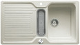 BLANCO CLASSIC 5 S, SILGRANIT, polar, with drain remote control, with accessories, reversible, 500 mm min. cabinet size