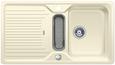 BLANCO CLASSIC 5 S, SILGRANIT, jasmine, with drain remote control, with accessories, reversible, 500 mm min. cabinet size