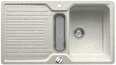 BLANCO CLASSIC 5 S-F, SILGRANIT until 10-2014, perla, with drain remote control, with colander, reversible, 500 mm min. cabinet size