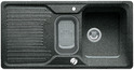 BLANCO CLASSIC 6 S, SILGRANIT bis 10-2014, impala, mit Ablauffernbedienung, mit Schale Kunststoff, reversibel, 600 mm Untermaß