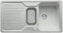BLANCO CLASSIC 6 S, SILGRANIT bis 10-2014, steingrau, mit Ablauffernbedienung, mit Schale Kunststoff, reversibel, 600 mm Untermaß