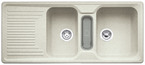 BLANCO CLASSIC 8 S, SILGRANIT, polar, incl. plastic colander, reversible, 800 mm min. cabinet size