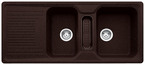 BLANCO CLASSIC 8 S, SILGRANIT, brown, incl. plastic colander, reversible, 800 mm min. cabinet size