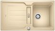 BLANCO CLASSIC NEO 5 S, SILGRANIT, champagner, mit Ablauffernbedienung, mit Zubehör, reversibel, 500 mm Untermaß