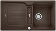 BLANCO CLASSIC NEO 5 S, SILGRANIT, cafe, mit Ablauffernbedienung, mit Zubehör, reversibel, 500 mm Untermaß