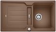 BLANCO CLASSIC NEO 5 S, SILGRANIT, muskat, mit Ablauffernbedienung, mit Zubehör, reversibel, 500 mm Untermaß