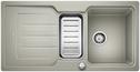 BLANCO CLASSIC NEO 6 S, SILGRANIT, perlgrau, mit Ablauffernbedienung, mit Zubehör, reversibel, 600 mm Untermaß