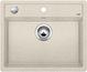 BLANCO DALAGO 6, SILGRANIT, sand, mit Ablauffernbedienung, keine Beckenlage, 600 mm Untermaß