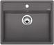 BLANCO DALAGO 6 F, SILGRANIT, rock grey, w/o drain remote control, w/o bowl layout, 600 mm min. cabinet size