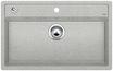 BLANCO DALAGO 8, SILGRANIT, steingrau, mit Ablauffernbedienung, keine Beckenlage, 800 mm Untermaß