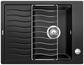 BLANCO ELON 45 S, SILGRANIT, anthracite, with drain remote control, with accessories, reversible, 450 mm min. cabinet size