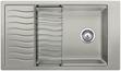 BLANCO ELON XL 8 S, SILGRANIT, pearl grey, w/o drain remote control, with accessories, reversible, 800 mm min. cabinet size