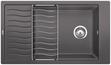 BLANCO ELON XL 8 S, SILGRANIT, rock grey, w/o drain remote control, with accessories, reversible, 800 mm min. cabinet size