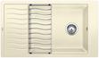 BLANCO ELON XL 8 S, SILGRANIT, jasmine, w/o drain remote control, with accessories, reversible, 800 mm min. cabinet size