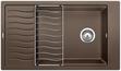 BLANCO ELON XL 8 S, SILGRANIT, coffee, w/o drain remote control, with accessories, reversible, 800 mm min. cabinet size