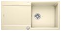 BLANCO IDENTO XL 6 S-F, Ceramic PuraPlus, jasmine, with drain remote control, reversible, 600 mm min. cabinet size
