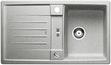 BLANCO LEXA 45 S, SILGRANIT, greystone, with drain remote control, reversible, 450 mm min. cabinet size