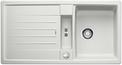 BLANCO LEXA 5 S, SILGRANIT, silk grey, with drain remote control, reversible, 500 mm min. cabinet size