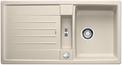 BLANCO LEXA 5 S, SILGRANIT, sand, with drain remote control, reversible, 500 mm min. cabinet size