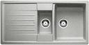 BLANCO LEXA 6 S, SILGRANIT, greystone, w/o drain remote control, with colander, reversible, 600 mm min. cabinet size