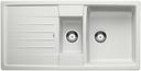 BLANCO LEXA 6 S, SILGRANIT, silk grey, w/o drain remote control, with colander, reversible, 600 mm min. cabinet size