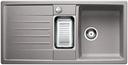 BLANCO LEXA 6 S, SILGRANIT, alumetallic, mit Ablauffernbedienung, mit Zubehör, reversibel, 600 mm Untermaß