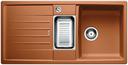 BLANCO LEXA 6 S, SILGRANIT, cognac, mit Ablauffernbedienung, mit Zubehör, reversibel, 600 mm Untermaß