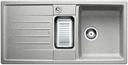 BLANCO LEXA 6 S, SILGRANIT, steingrau, mit Ablauffernbedienung, mit Zubehör, reversibel, 600 mm Untermaß