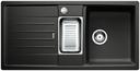 BLANCO LEXA 6 S, SILGRANIT, anthrazit, mit Ablauffernbedienung, mit Zubehör, reversibel, 600 mm Untermaß