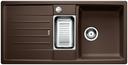 BLANCO LEXA 6 S, SILGRANIT, cafe, mit Ablauffernbedienung, mit Zubehör, reversibel, 600 mm Untermaß