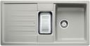BLANCO LEXA 6 S, SILGRANIT, pearl grey, w/o drain remote control, with colander, reversible, 600 mm min. cabinet size
