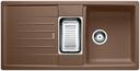 BLANCO LEXA 6 S, SILGRANIT, nutmeg, w/o drain remote control, with colander, reversible, 600 mm min. cabinet size