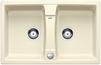 BLANCO LEXA 8, SILGRANIT, jasmine, with drain remote control, reversible, 800 mm min. cabinet size