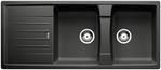 BLANCO LEXA 8 S, SILGRANIT, anthrazit, ohne Ablauffernbedienung, reversibel, 800 mm Untermaß