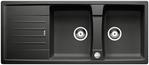 BLANCO LEXA 8 S, SILGRANIT, anthracite, with drain remote control, reversible, 800 mm min. cabinet size